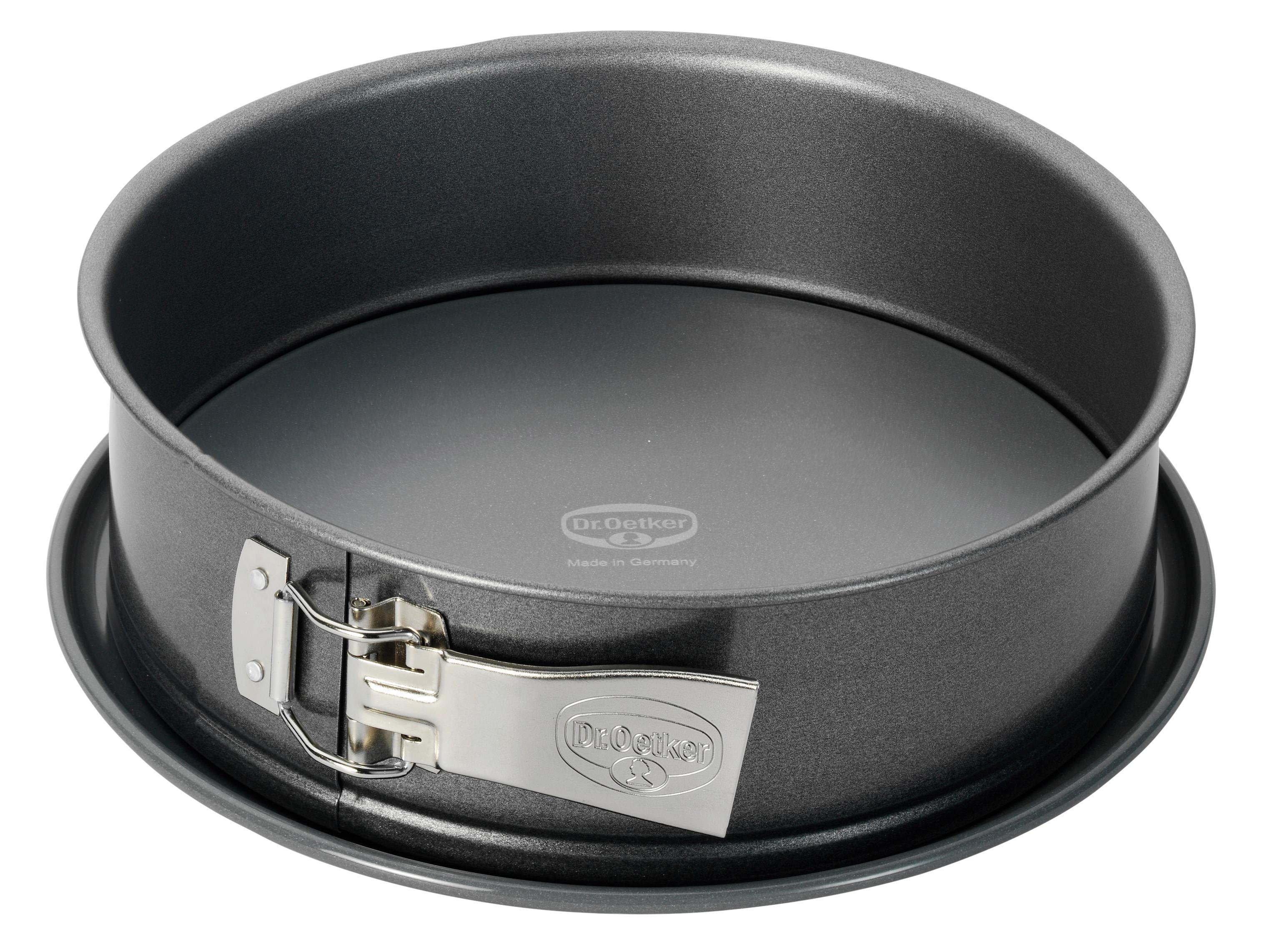 Springform Back-Harmonie Rund D/H: ca. 24/8 cm Stahl - Grau, Basics, Metall (24/8cm) - Dr.Oetker
