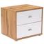 Nachtkästchen 4-You   *ph* - Eichefarben/Weiß, KONVENTIONELL, Holzwerkstoff (50/38.1/35.2cm)