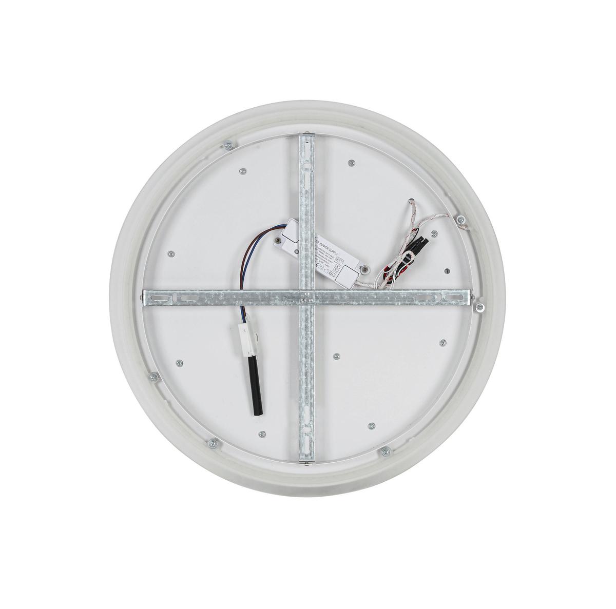 STROPNÍ LED SVÍTIDLO BIRTU - bílá, Moderní, kov/plast (49/4,3cm) - Mömax