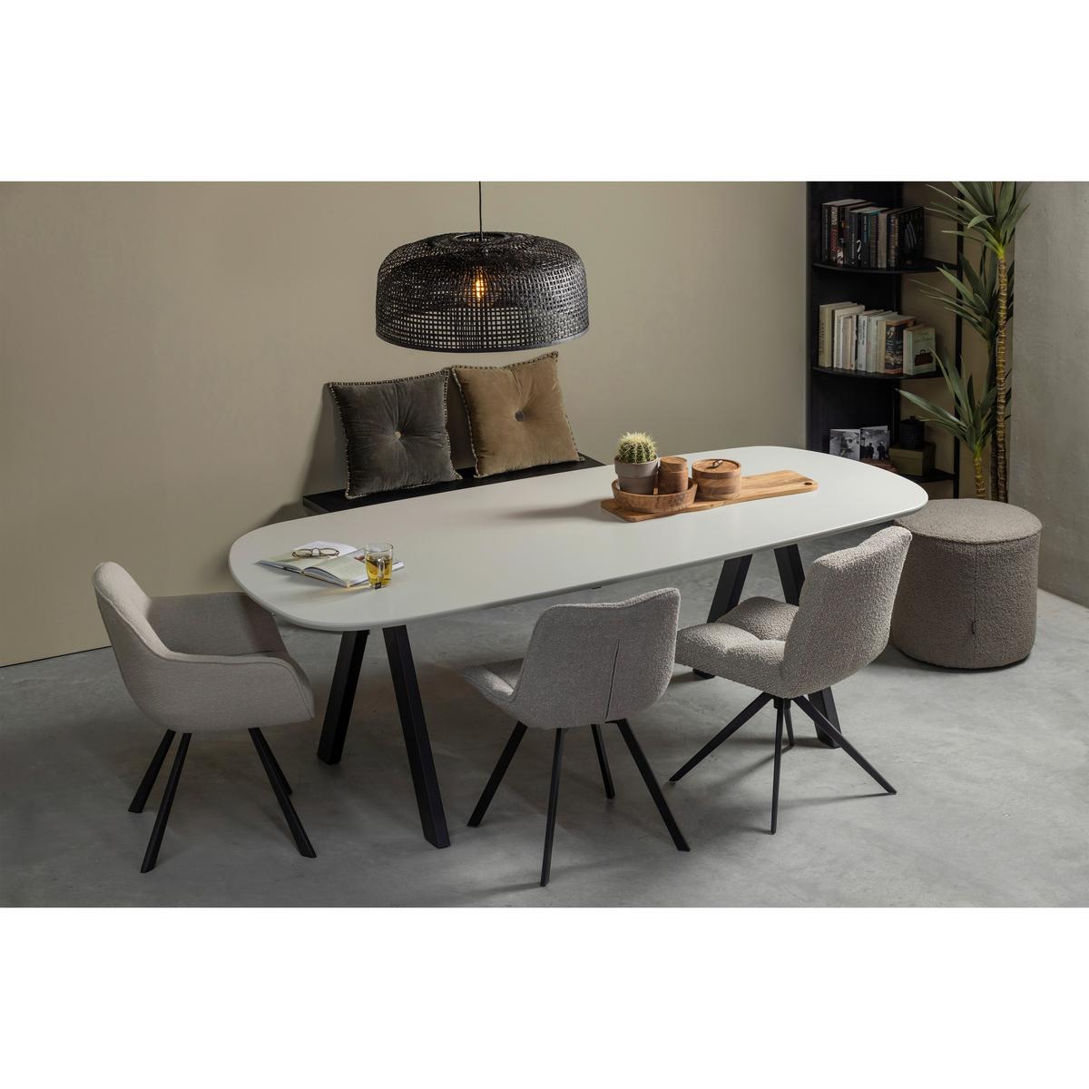 Sitzbank Imma Schwarz B: 110 cm - Schwarz, Design, Holz (110/45/35cm) - Livetastic