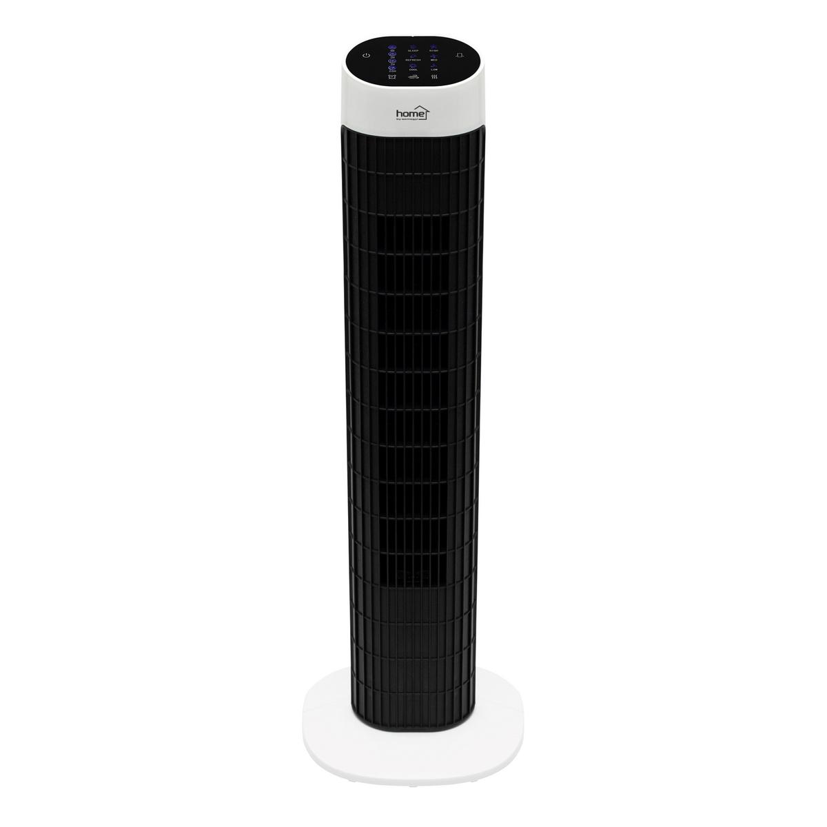 Oszlopventilátor Home Twfr100b - fekete/fehér, műanyag/fém (24,5/79cm)