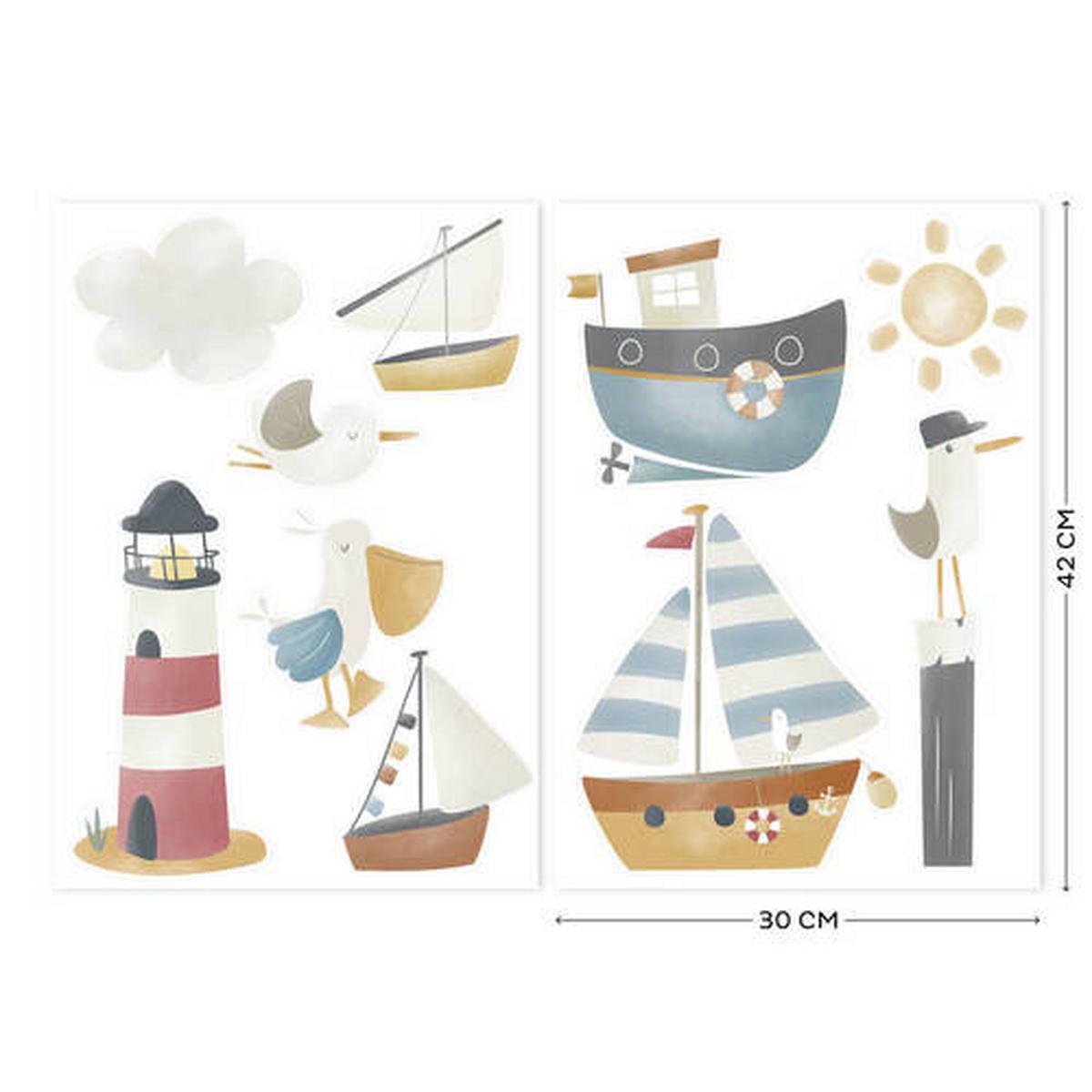 Dekosticker 88640 - Multicolor, Basics, Kunststoff (30/42cm)