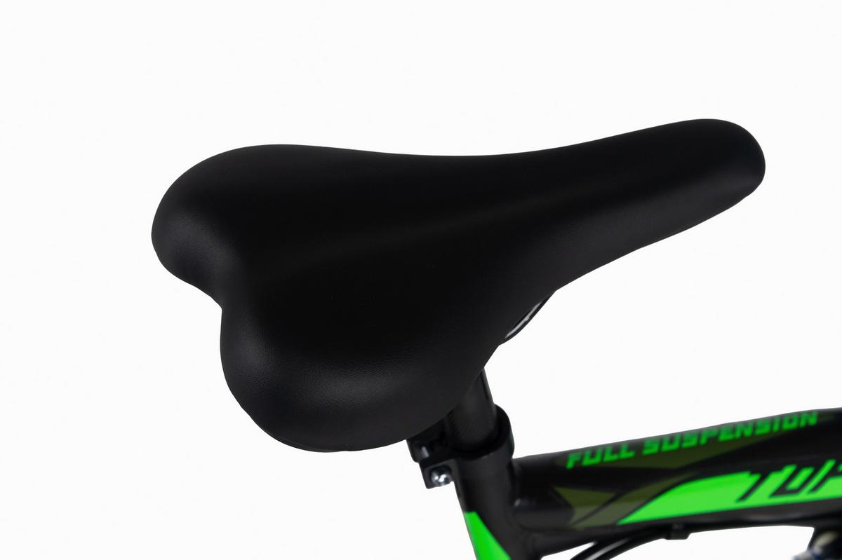 Mountainbike 26'' WYLD Topspin schwarz/grün - Schwarz, Basics, Metall