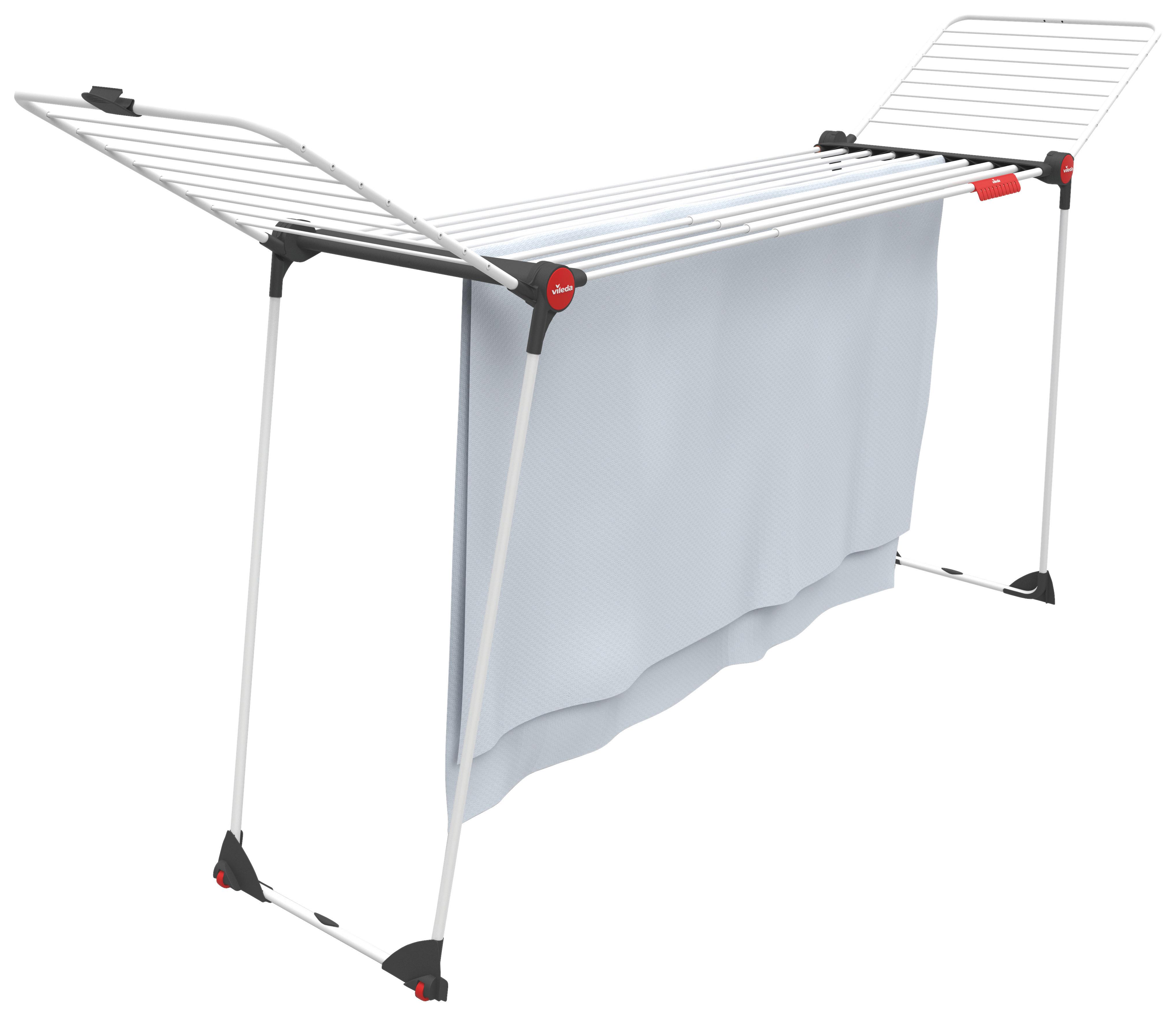 Ruhaszárító Állvány Vileda Infinity Flex - fehér, fém - Vileda