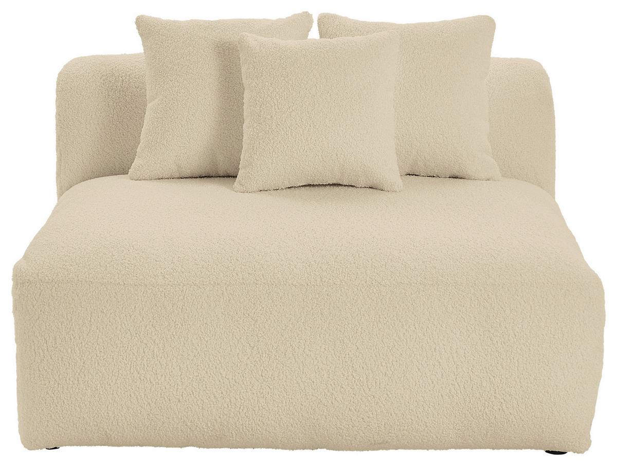 Modul Sofa Bloom 2er Sofa B: 120 Cm Beige - Beige, Trend, Textil (120/70/122cm) - Livetastic