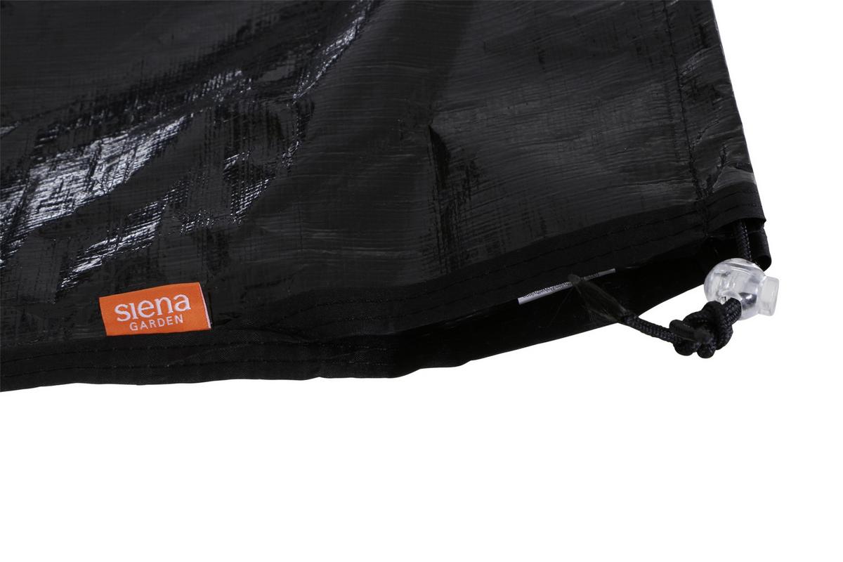 Sichtschutz Grün/Anthrazit Bh 280 X 150 cm - Anthrazit/Olivgrün, KONVENTIONELL, Textil/Metall (280/150cm) - Siena Garden