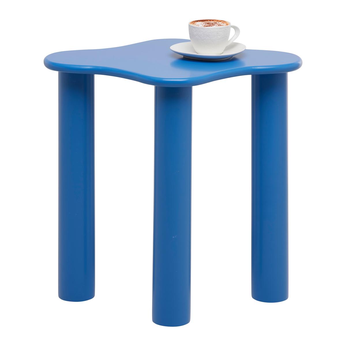 PRÍRUČNÝ STOLÍK COLORI -STUDIO- - modrá, Lifestyle, kompozitné drevo/plast (53/50/40cm) - Mömax