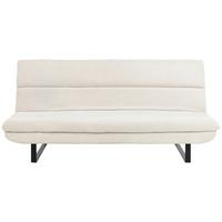 3-sitzer-sofa Mit Bettkasten Abonne B: 200 Cm - Beige/Schwarz, KONVENTIONELL, Textil (200/91/124cm) - MID.YOU