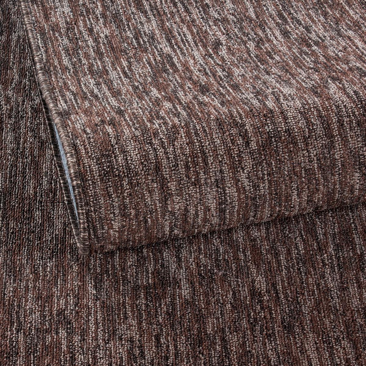 Flachwebteppich Nizza - Braun, Design, Textil (120cm) - Novel