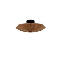 Deckenleuchte Panc031br - Braun, MODERN, Naturmaterialien (65cm) - Good & Mojo