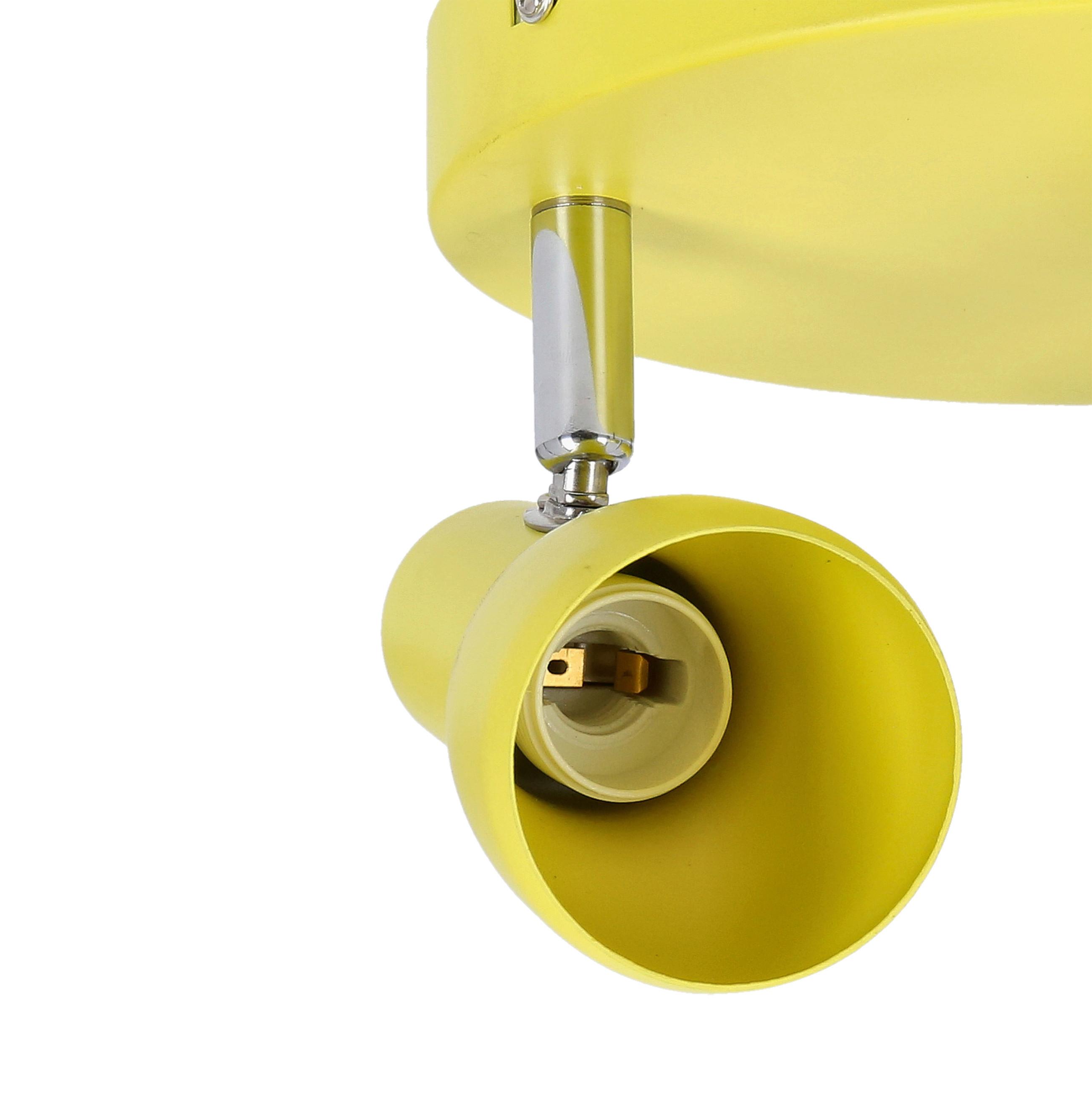 Strahler Picardo - Senfgelb, Trend, Metall (29/29/12cm)