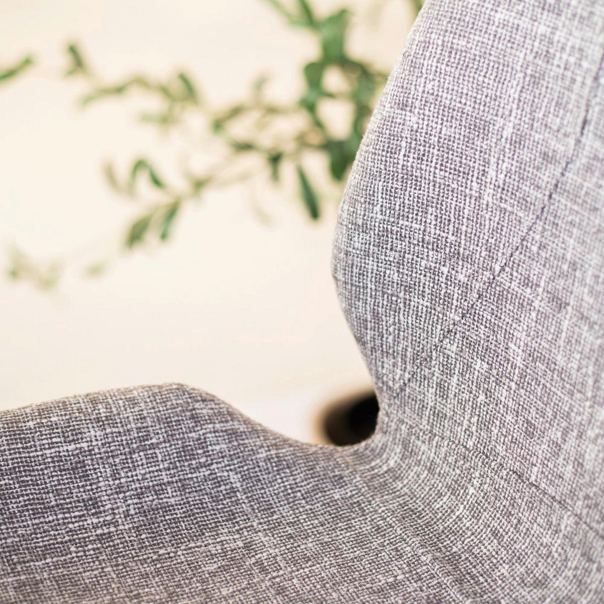 Barhocker-set Barron - Schwarz/Grau, Design, Textil/Metall (47/99/55cm)