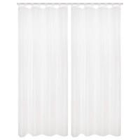 Schlaufenvorhang Nessi - Weiß, Basics, Textil (135/245cm)