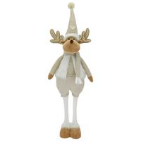 Skřítek NINO - bílá/béžová, Konvenční, kov/textil (32/98/21cm) - Mömax