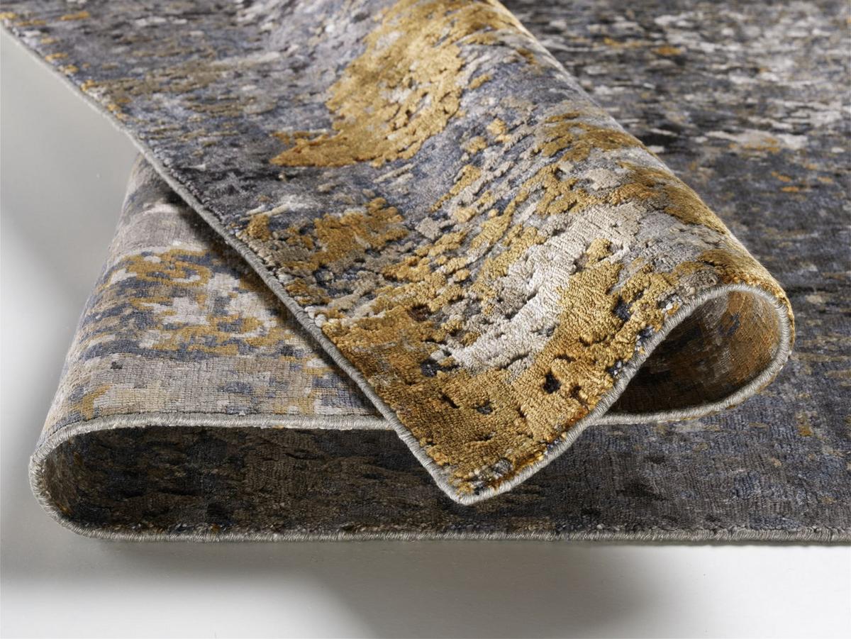 Orientteppich Grau/Multicolor Naturfaser Cosmic 120x180 cm - Multicolor/Grau, Design, Textil (120/180cm) - Cazaris