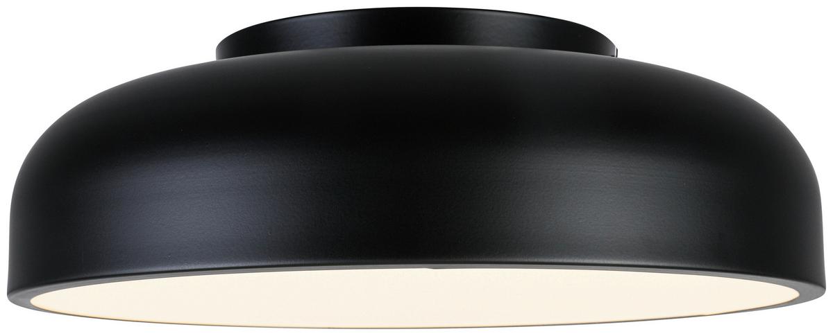 STROPNÉ LED SVIETIDLO MIKE - čierna/biela, Modern, kov/plast (35/11cm) - Mömax