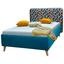 Čalúnená Posteľ Naneta Pv 2 Š. 120 - viacfarebná/tyrkysová, Trend, drevo/textil (133/109/215cm) Čalúnená Posteľ Naneta Pv 2 Š. 120 - viacfarebná/tyrkysová, Trend, drevo/textil (133/109/215cm)