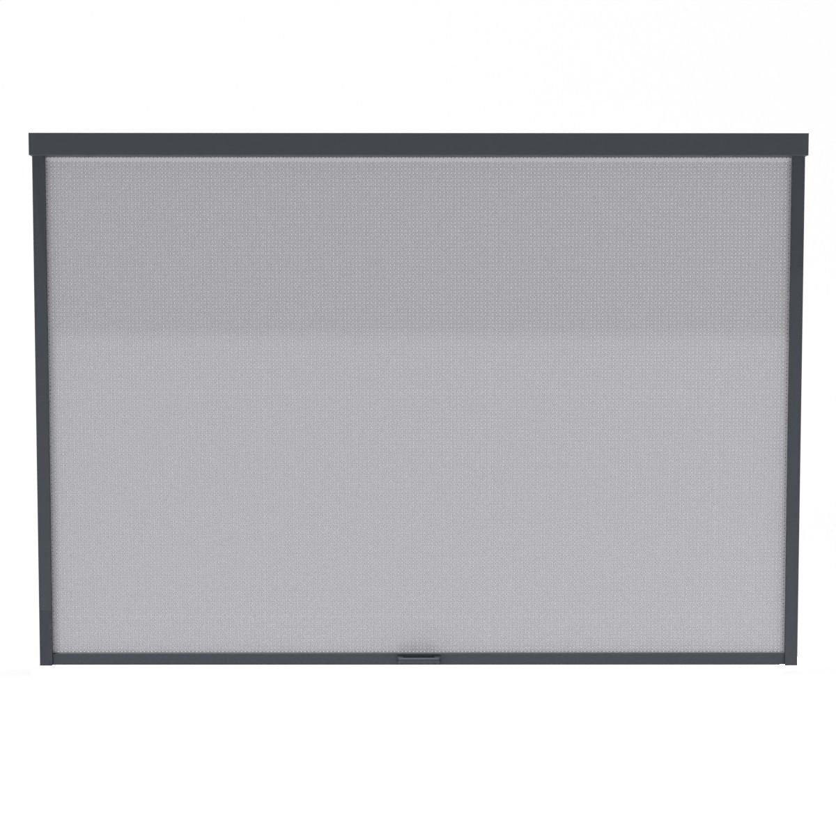 Pavillon-Rollo 400x235cm Wetterfest - Anthrazit, Basics, Textil/Metall (400/235/10cm) - WEIDE