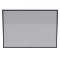Pavillon-Rollo 360x235cm Wetterfest - Anthrazit, Basics, Textil/Metall (360/235/10cm) - Gardenson