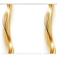 Flächenvorhang 4-tlg. Neblana B: 60 Cm, Gold/weiß - Goldfarben, Basics, Textil (60/245cm)