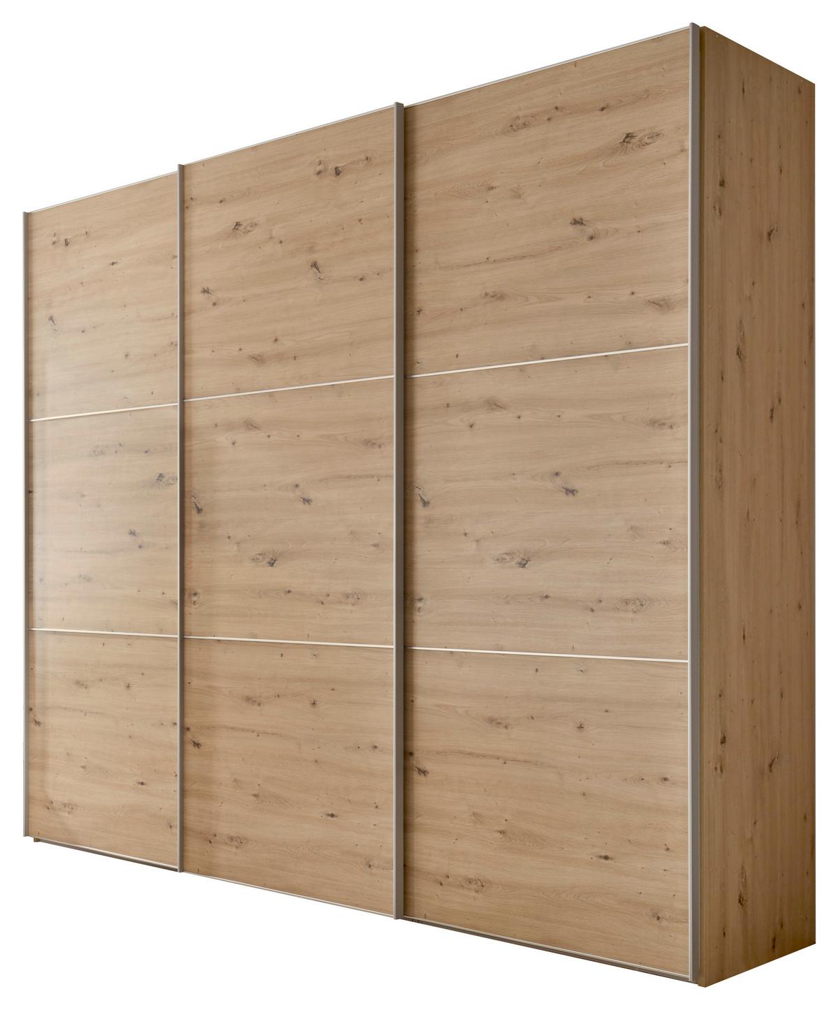 Schwebetürenschrank 298cm Includo Artisan Eiche Dekor - Eiche Artisan, MODERN (298/222/68cm) - MID.YOU