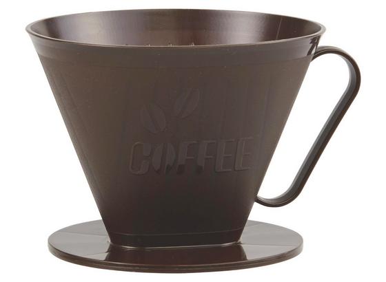 Kaffeefilterhalter Braun - Braun, KONVENTIONELL, Kunststoff (18cm) - Fackelmann Kaffeefilterhalter Braun - Braun, KONVENTIONELL, Kunststoff (18cm) - Fackelmann