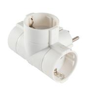 Áramelosztó Home T-Elosztó - fehér (16/20/6cm)