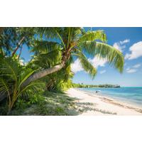 Fototapete Fiji Dreams Boat - Multicolor, Trend, Textil (450/280cm)