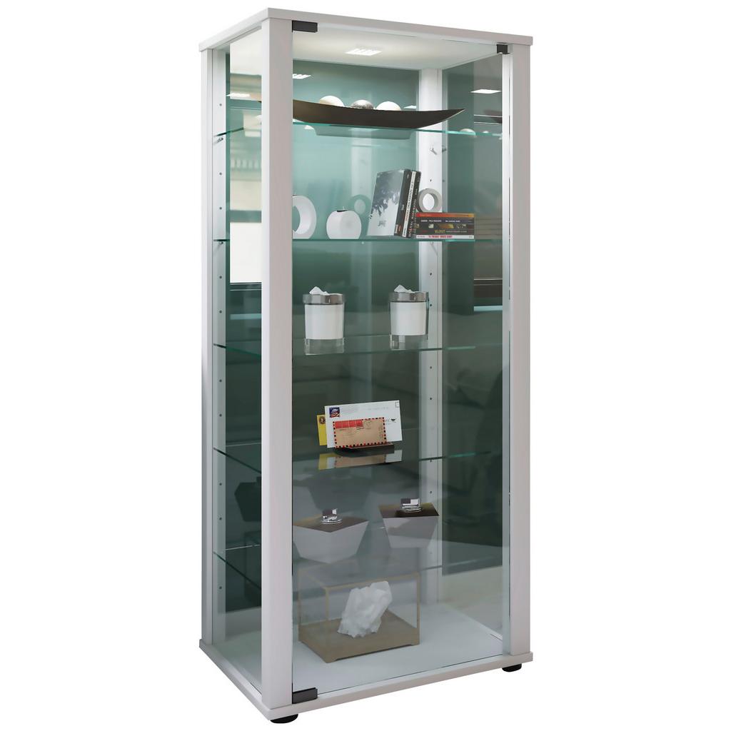 Vitrine Kavisa Weiß B: 50 cm