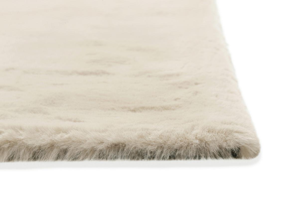 Hochflorteppich Anna - Beige, KONVENTIONELL, Textil (160/230cm) - WECON HOME BASIC