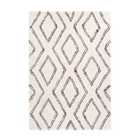 Hochflor Teppich Weiß Orlando 200x290 cm - Weiß, Design, Textil (200/290cm) - Kayoom