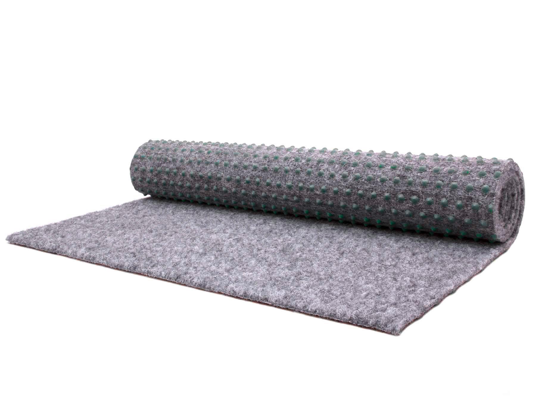 Rasenteppich Georgia Grau - Grau, Basics, Textil (200/100cm)