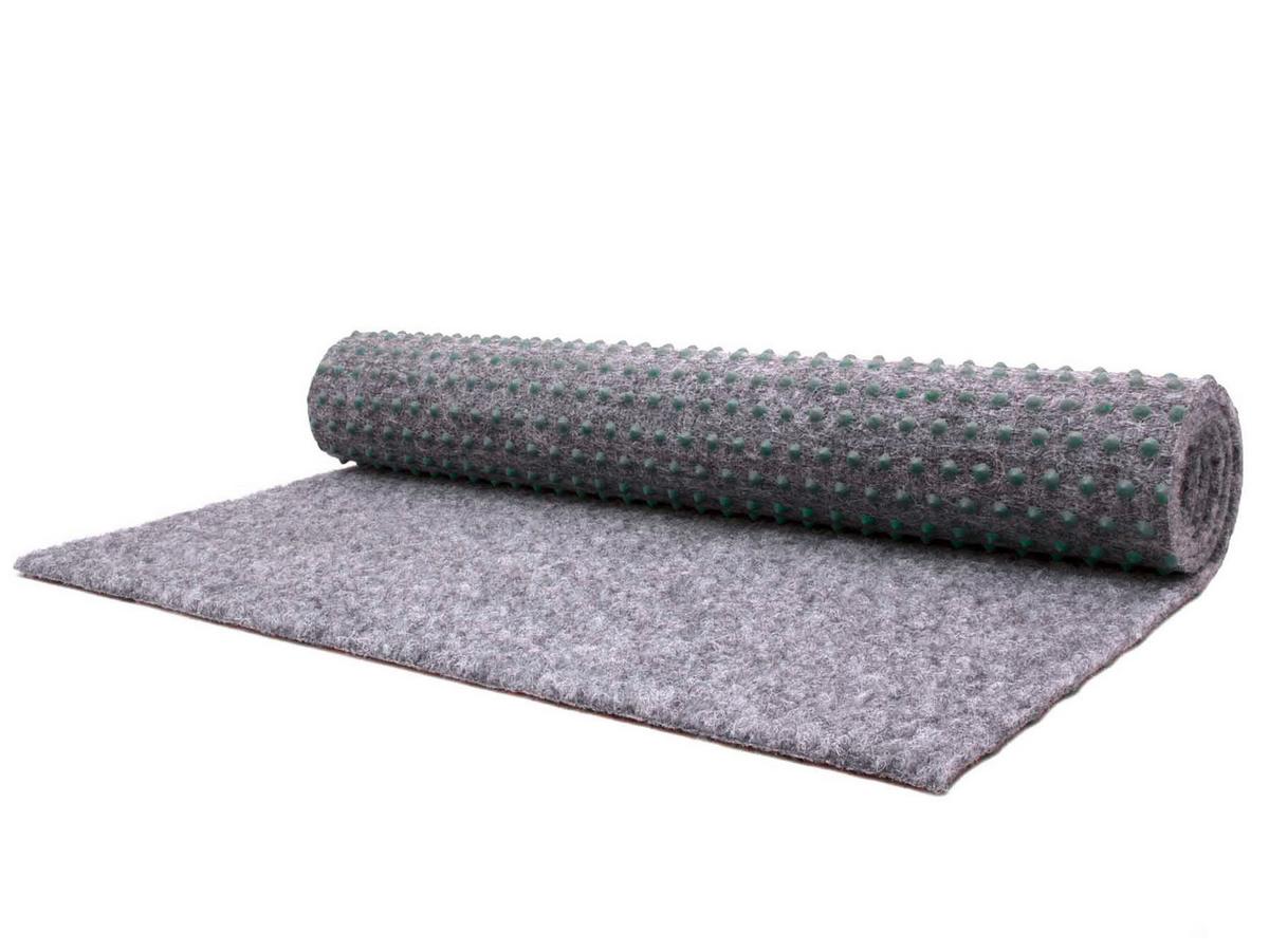 Rasenteppich Georgia Grau - Grau, Basics, Textil (133/150cm)