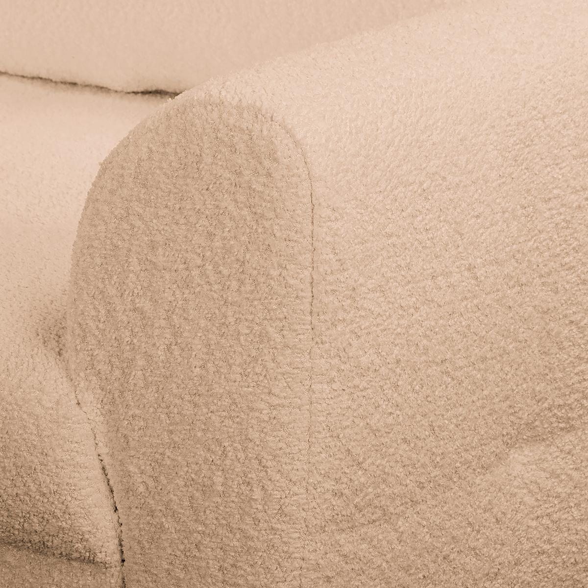 Ecksofa Ariella Beige S: 161x231 cm - Beige/Naturfarben, Design, Textil (161/231cm) - Livetastic