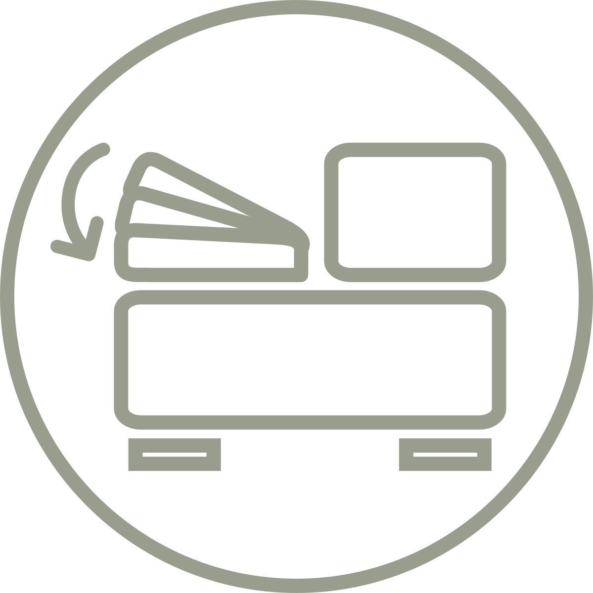 Rohová sedačka VEGAS, levá, šalvějově zelená žinylka - černá/šalvějově zelená, Design, dřevo/textil (173/294cm)