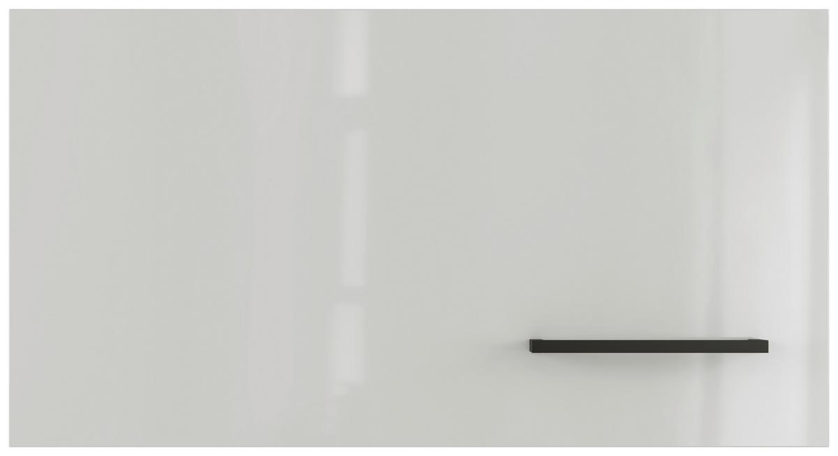 Horní kuchyňská skříňka LEVI - šedá/černá, Moderní, kov/kompozitní dřevo (60/32/32cm) - FlexWell