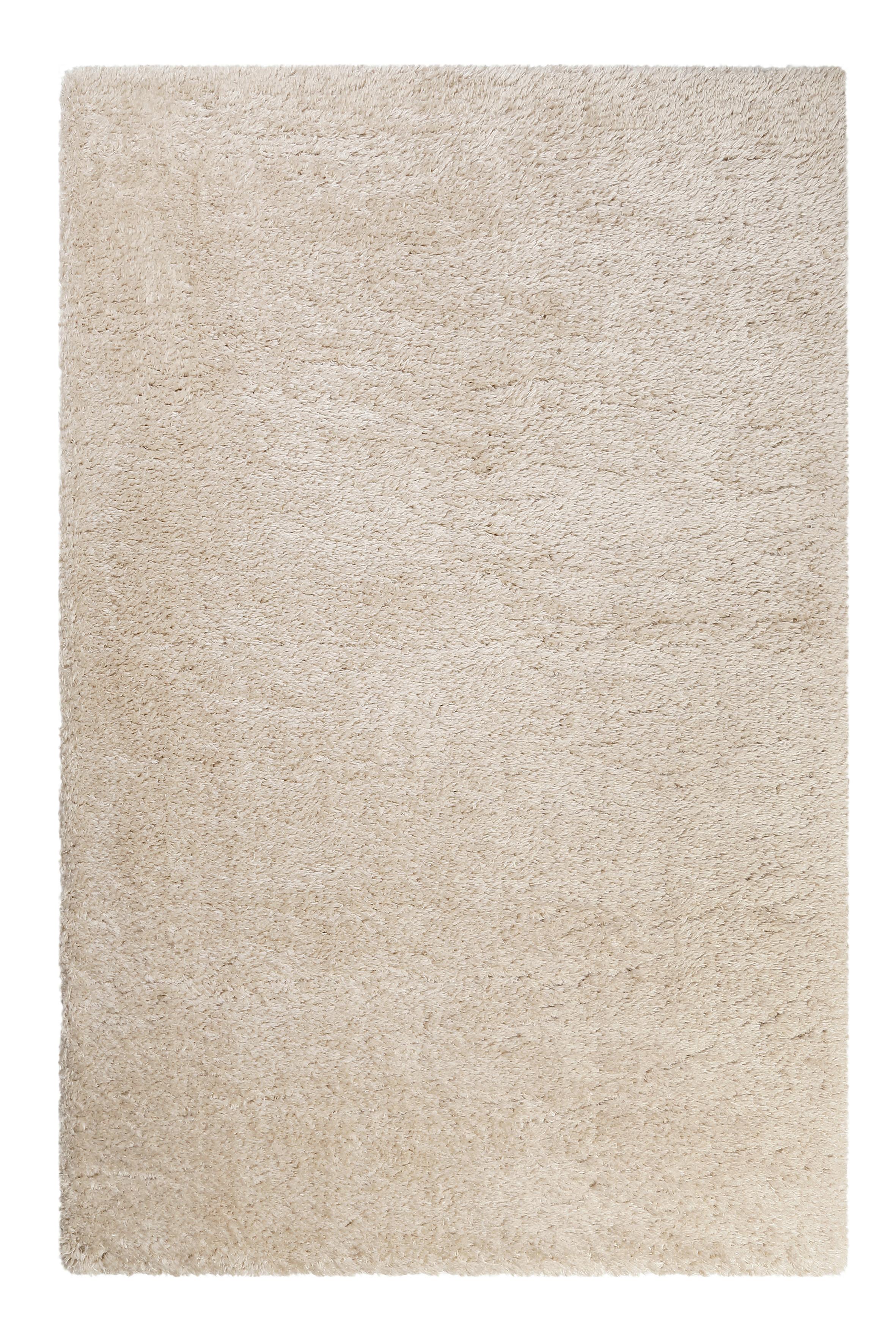Hochflorteppich Toubkal Beige 80x150 cm - Beige, KONVENTIONELL, Textil (80/150cm) - WECON HOME