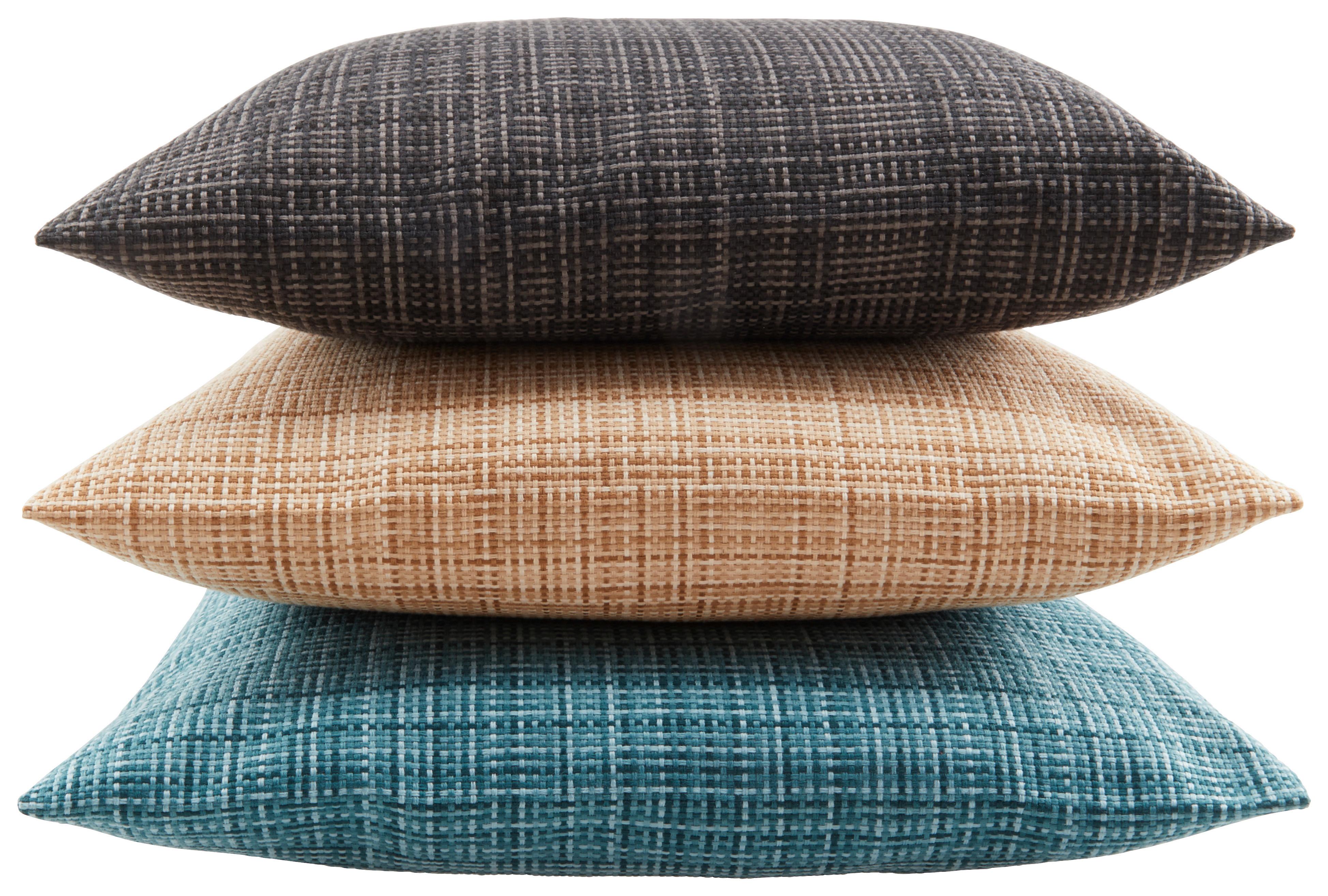 Díszpárna Miami Kb. 50/50cm - antracit, Modern, textil (50/50cm) - Luca Bessoni