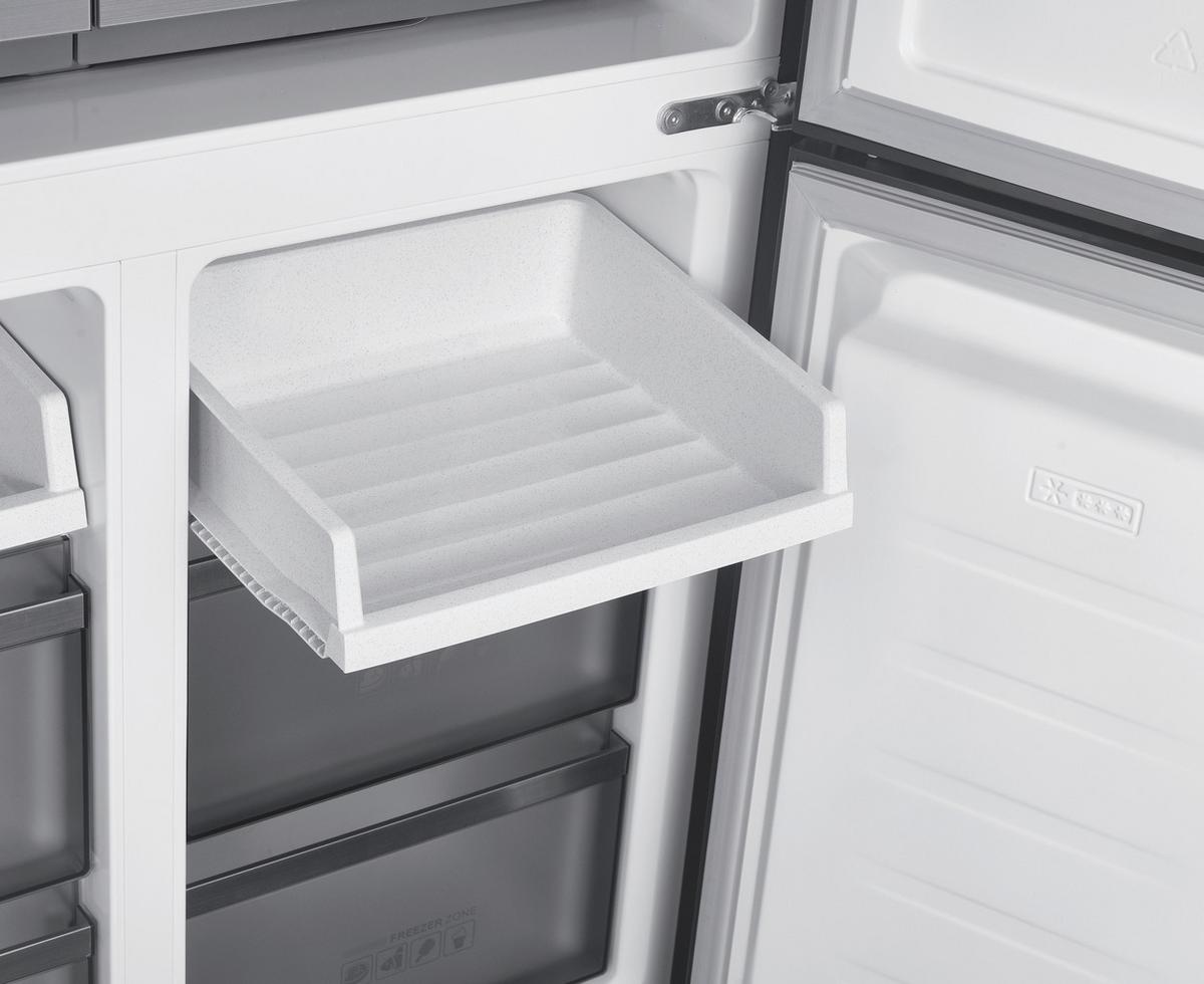 Side-By-Side Nabo Smi 5535 - Dunkelgrau, Basics, Metall (90,5/190,2/59,7cm) - Nabo