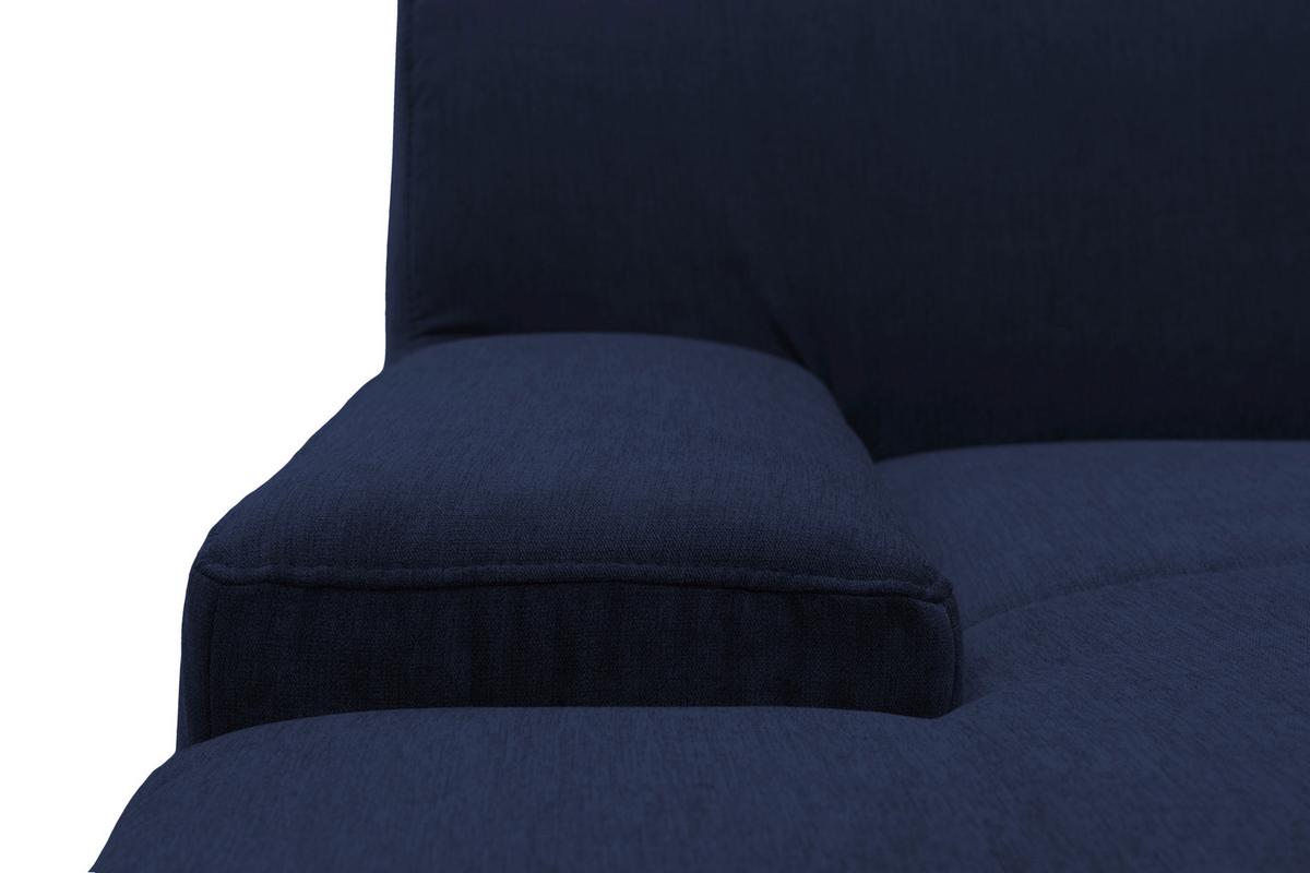 Wohnlandschaft Norma Blau Webstoff - Wengefarben/Blau, Design, Textil (153/328/212cm) - MID.YOU