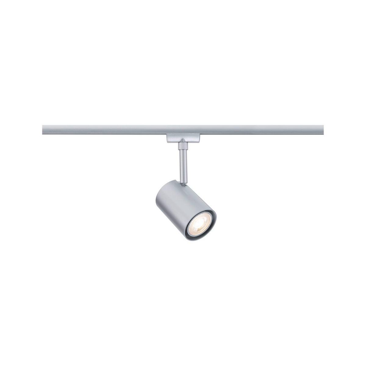 Schinensystem-Strahler 95631 URAIL LUXE - Chromfarben, Basics, Kunststoff (6,5/6,5/16,3cm) - Paulmann