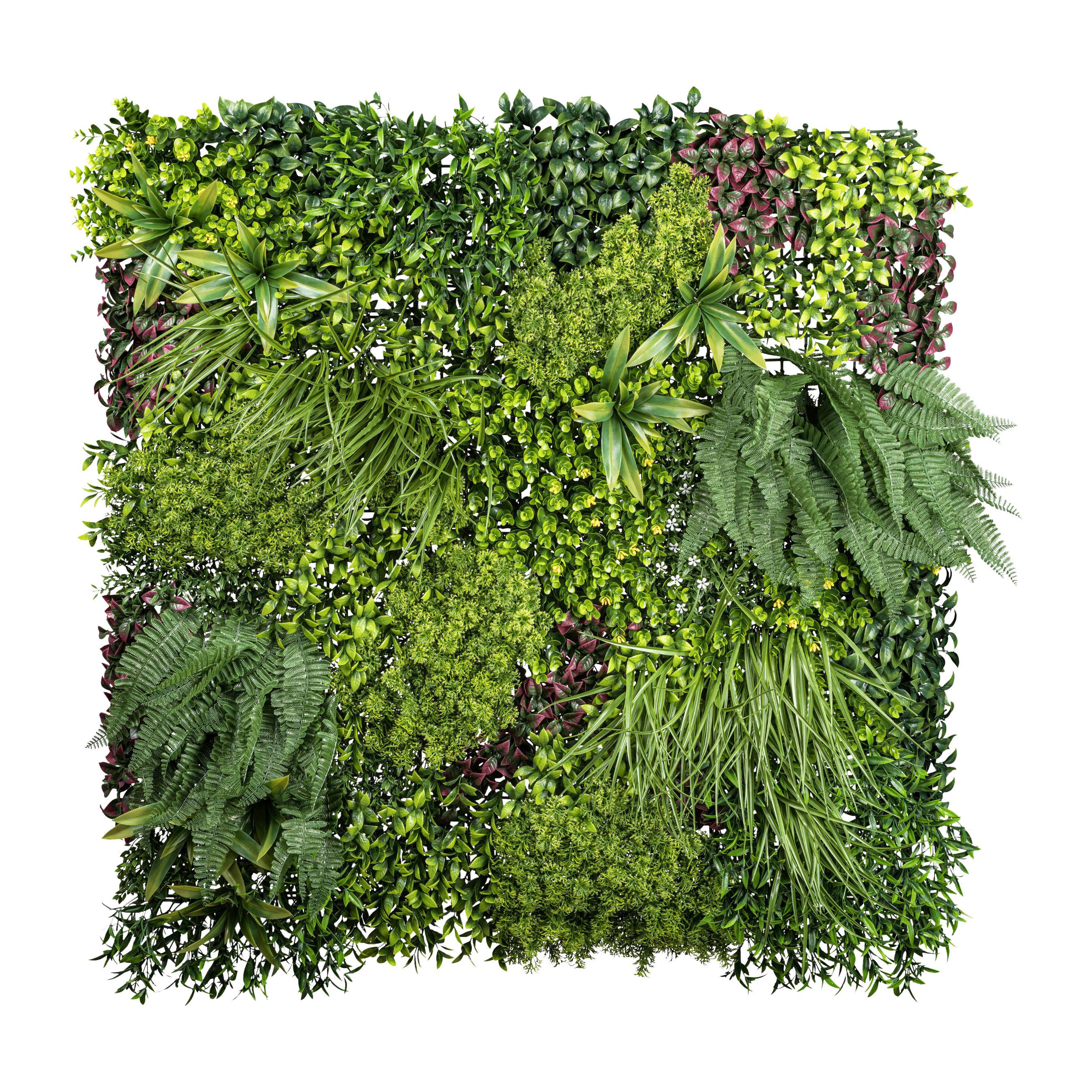 Kunstpflanze Grün, 100 cm - Grün, Design, Kunststoff (100cm) - P & B