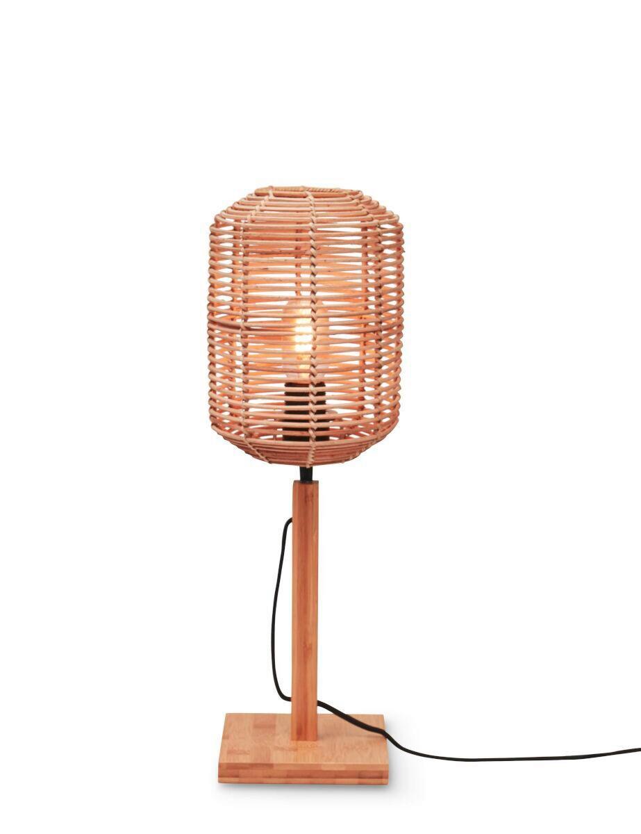 Tischleuchte Tanami/T25/N/25/N - Naturfarben, Trend (22/22/45cm) - Good & Mojo