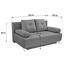 Boxspringsofa Ines B: 203cm - Chromfarben/Graphitfarben, MODERN, Holz/Textil (203/96/102cm) - Luca Bessoni Boxspringsofa Ines B: 203cm - Chromfarben/Graphitfarben, MODERN, Holz/Textil (203/96/102cm) - Luca Bessoni