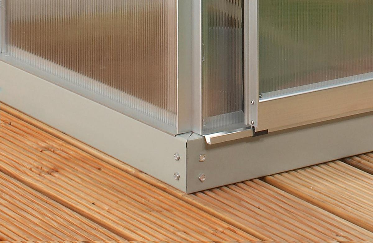 Fundament Fundament 7800 - Alufarben, Basics, Metall (378,8/6/190cm)