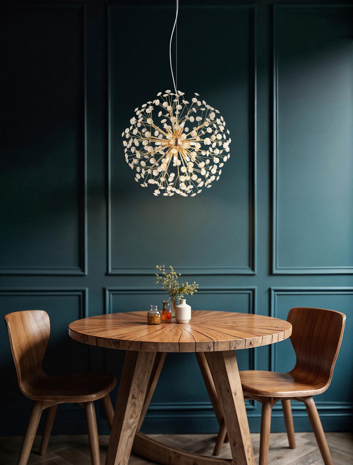 Kristály Függőlámpa 64135h2 Katrina - aranyszínű/áttetsző, Lifestyle, műanyag/üveg (60/150cm) - Globo