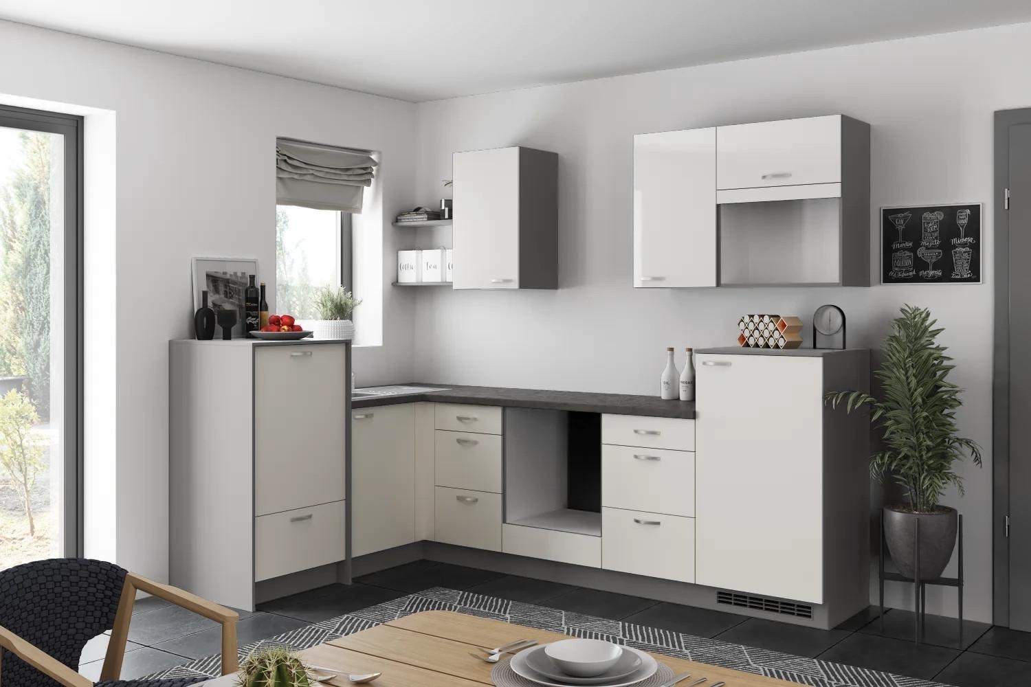 Eckküche Win - MODERN, Holzwerkstoff (178/280cm) - Express