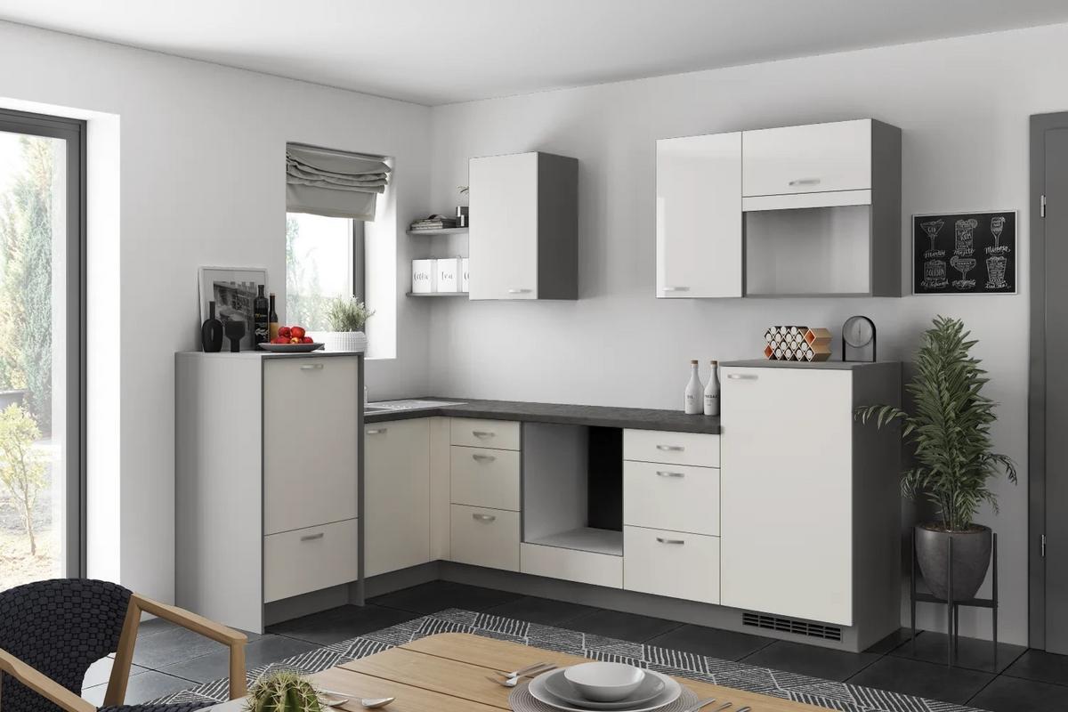 Eckküche Win - MODERN, Holzwerkstoff (178/280cm) - Express