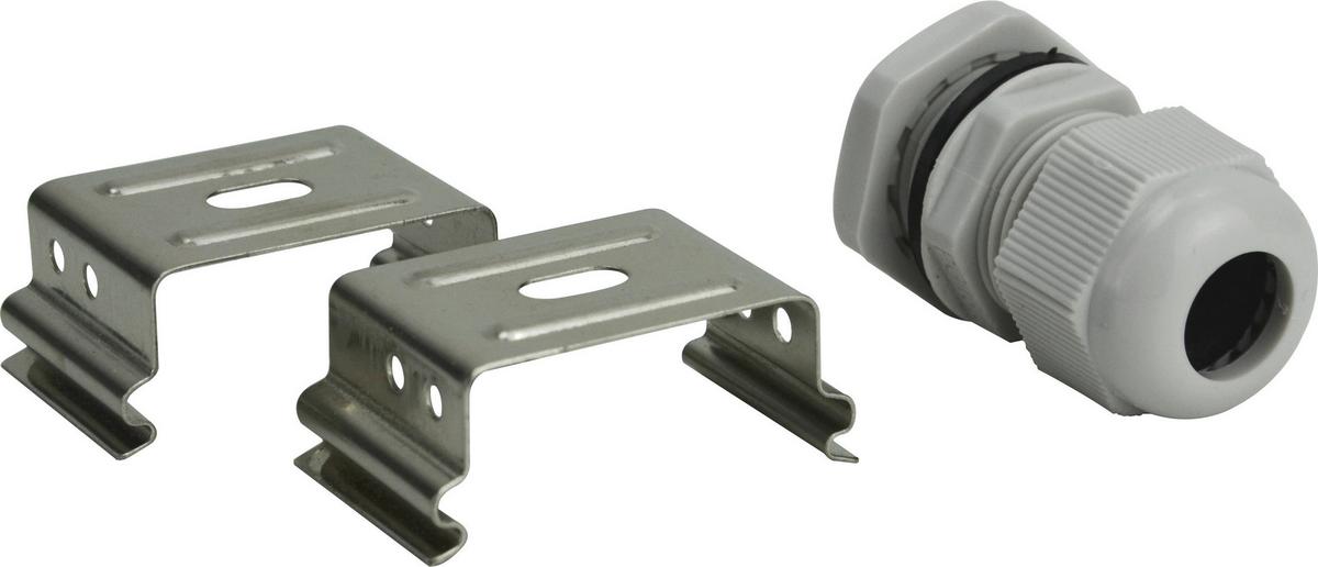 LED-Deckenleuchte L: 147 cm, für In- und Outdoor - Hellgrau, Basics, Kunststoff (147/6/6cm)