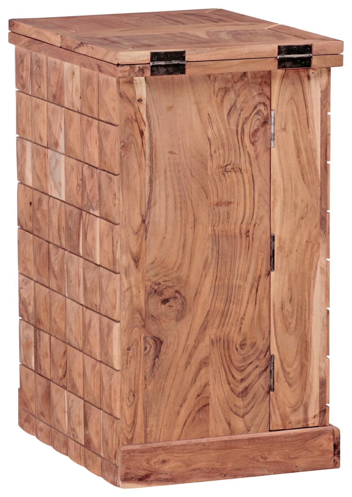 Barschrank Wl1.736 - Akaziefarben, Design, Holz (65/91/50cm) - MID.YOU